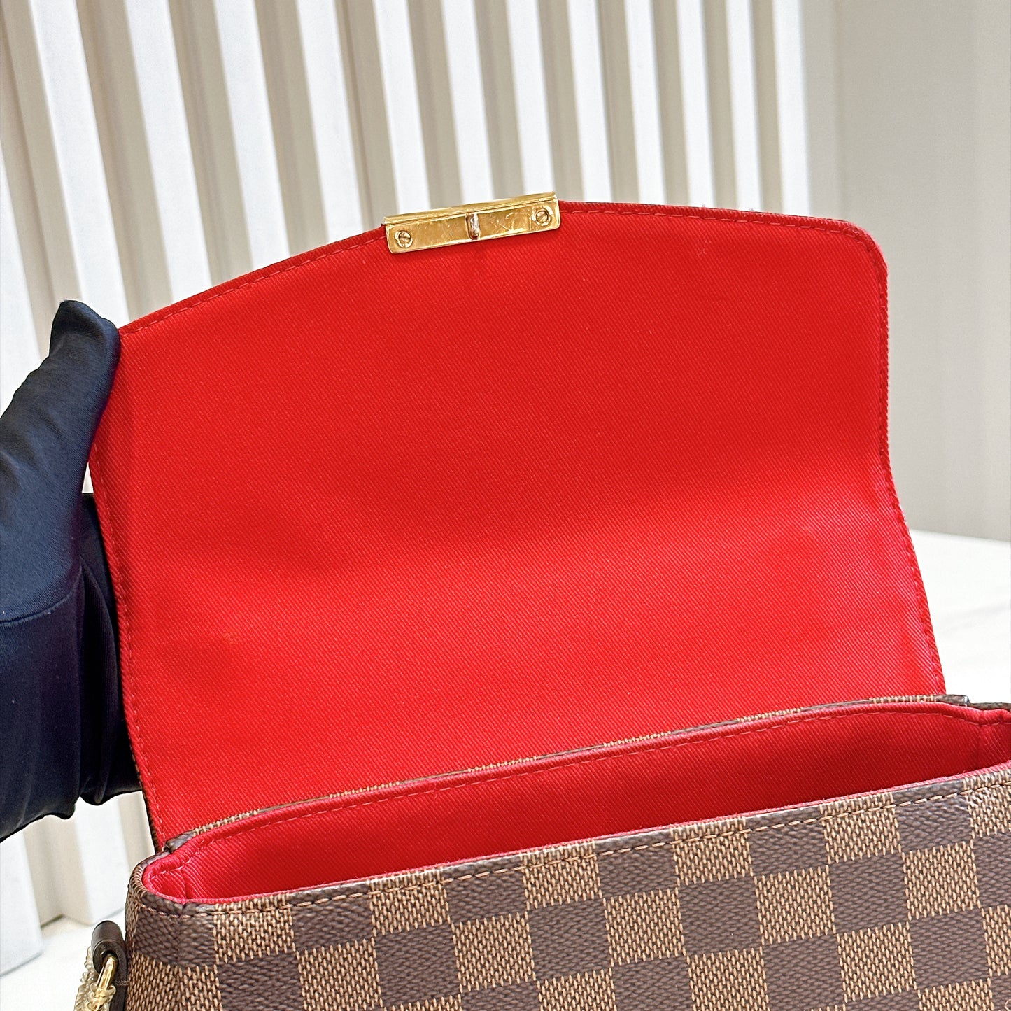 LV Damier Ebene Croisette