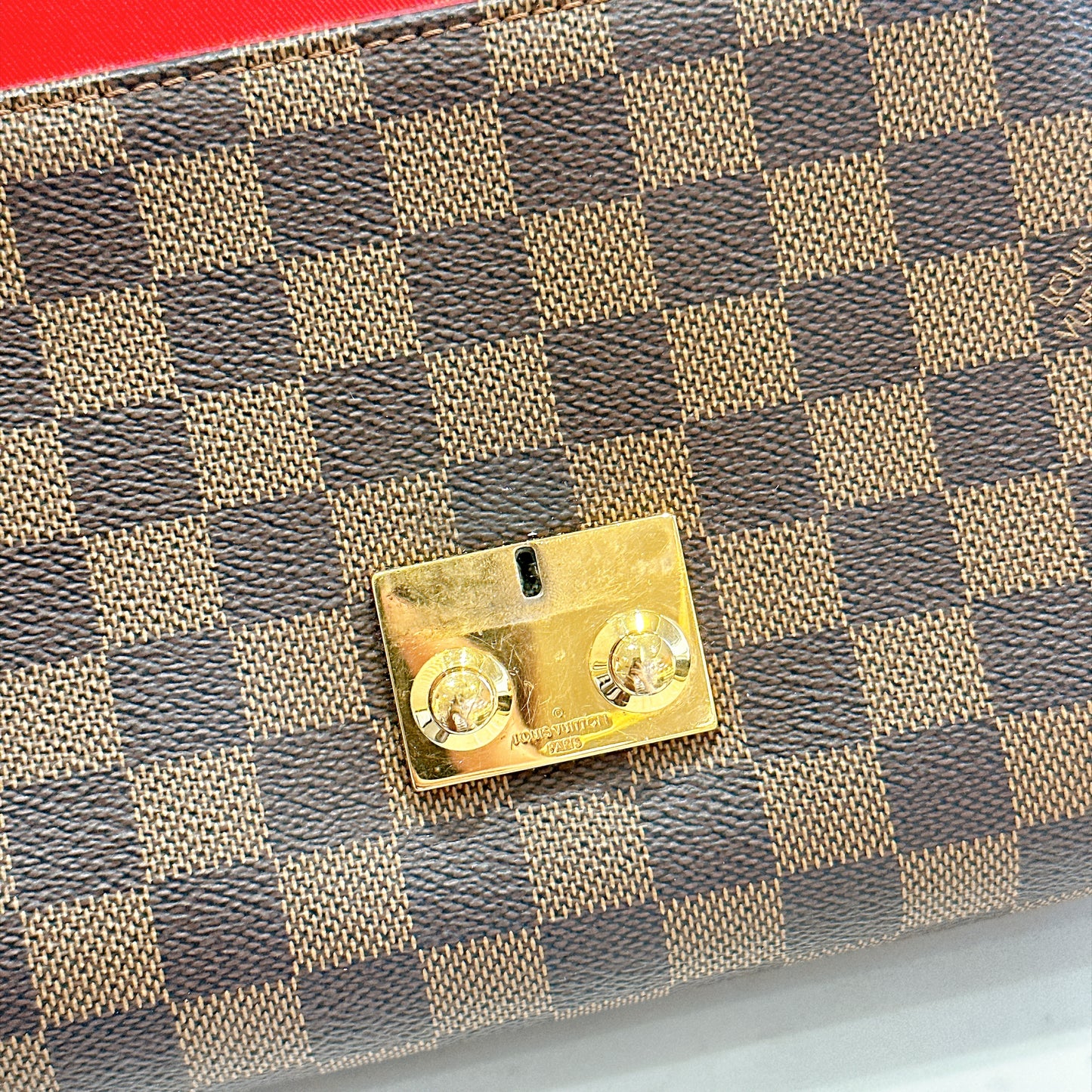 LV Damier Ebene Croisette