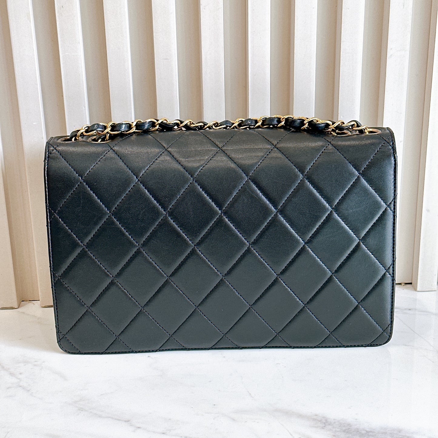 Chanel Golden Class Flap Bag in Black