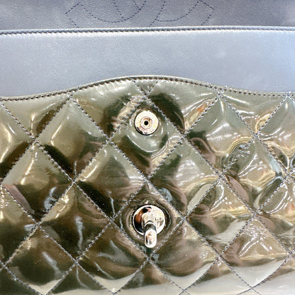 Chanel Jumbo Classic Patent in Black SHW