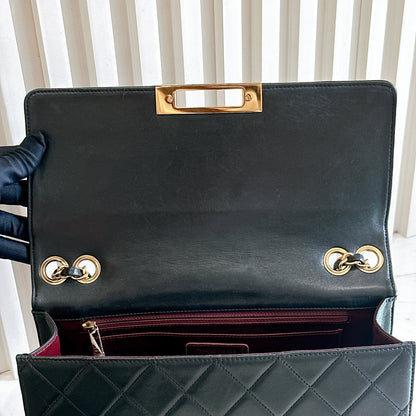 Chanel Golden Class Flap Bag in Black