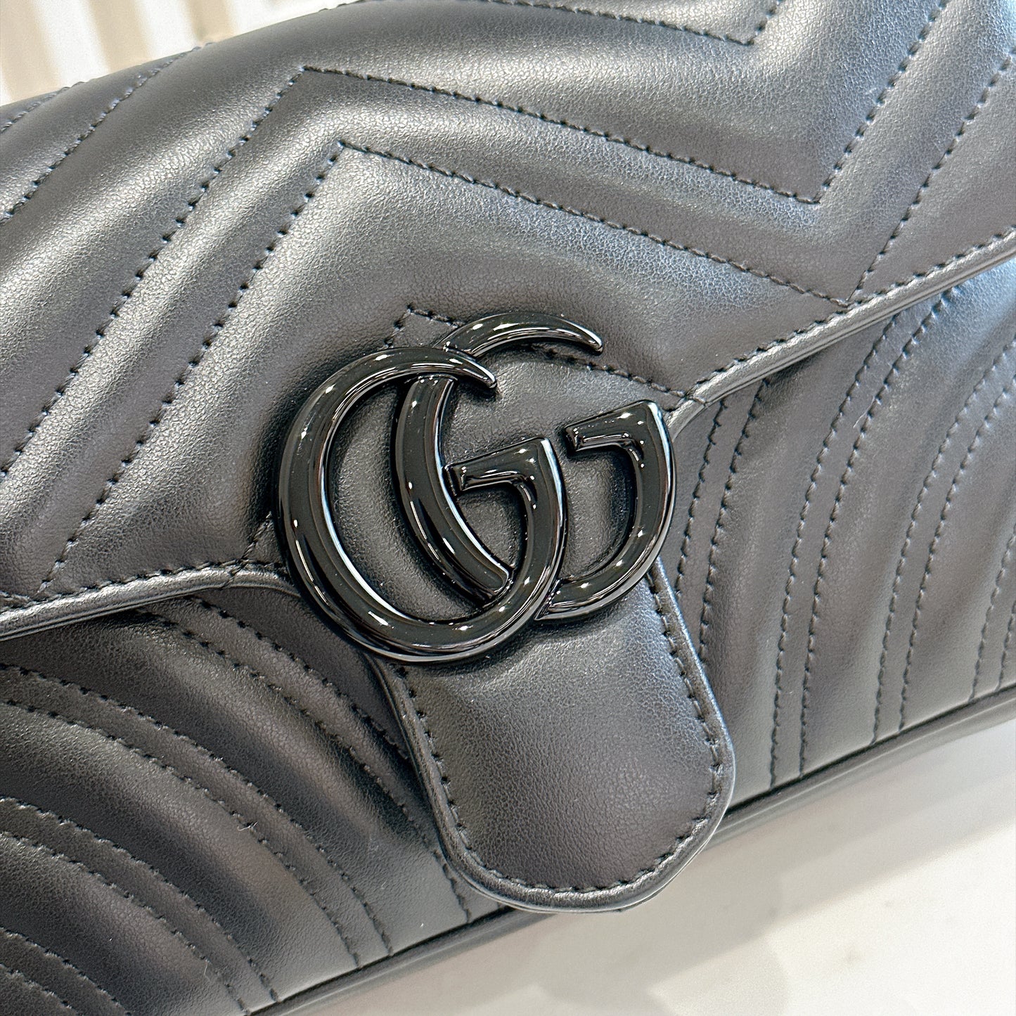 Gucci Marmont Flap Bag Matelasse Leather in Mini
