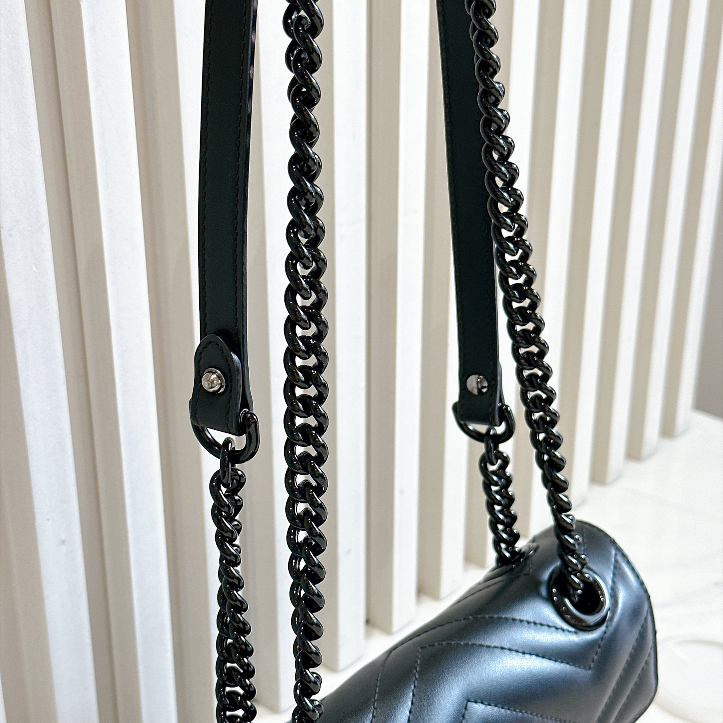 Gucci Marmont Flap Bag Matelasse Leather in Mini