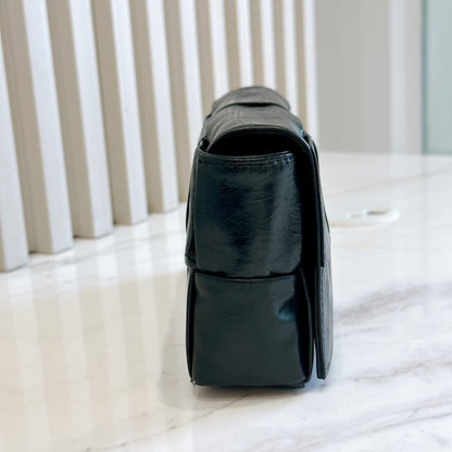 Bottega Veneta Paper Calfskin Intreccio Cassette Belt Bag