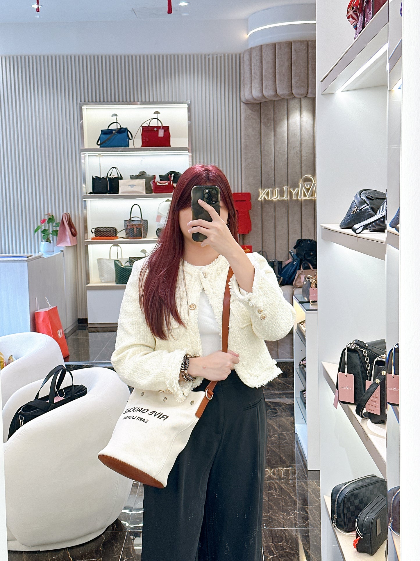 YSL Rive Gauche Bucket Bag