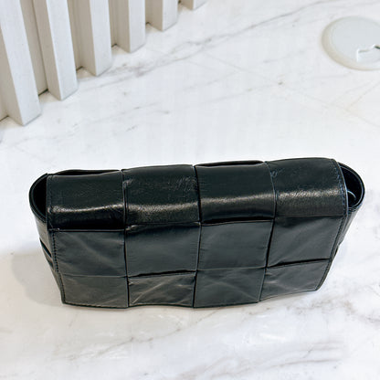 Bottega Veneta Paper Calfskin Intreccio Cassette Belt Bag