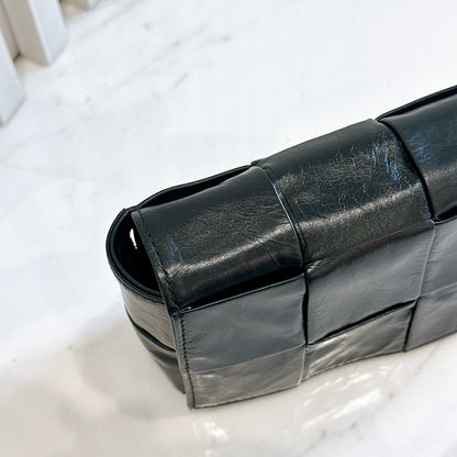 Bottega Veneta Paper Calfskin Intreccio Cassette Belt Bag