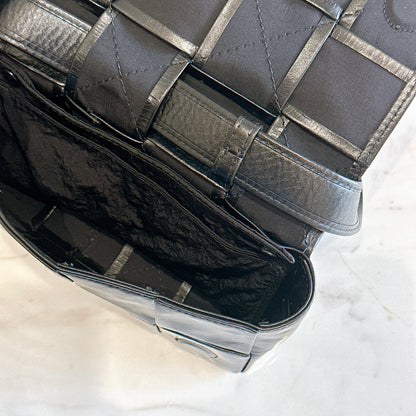 Bottega Veneta Paper Calfskin Intreccio Cassette Belt Bag