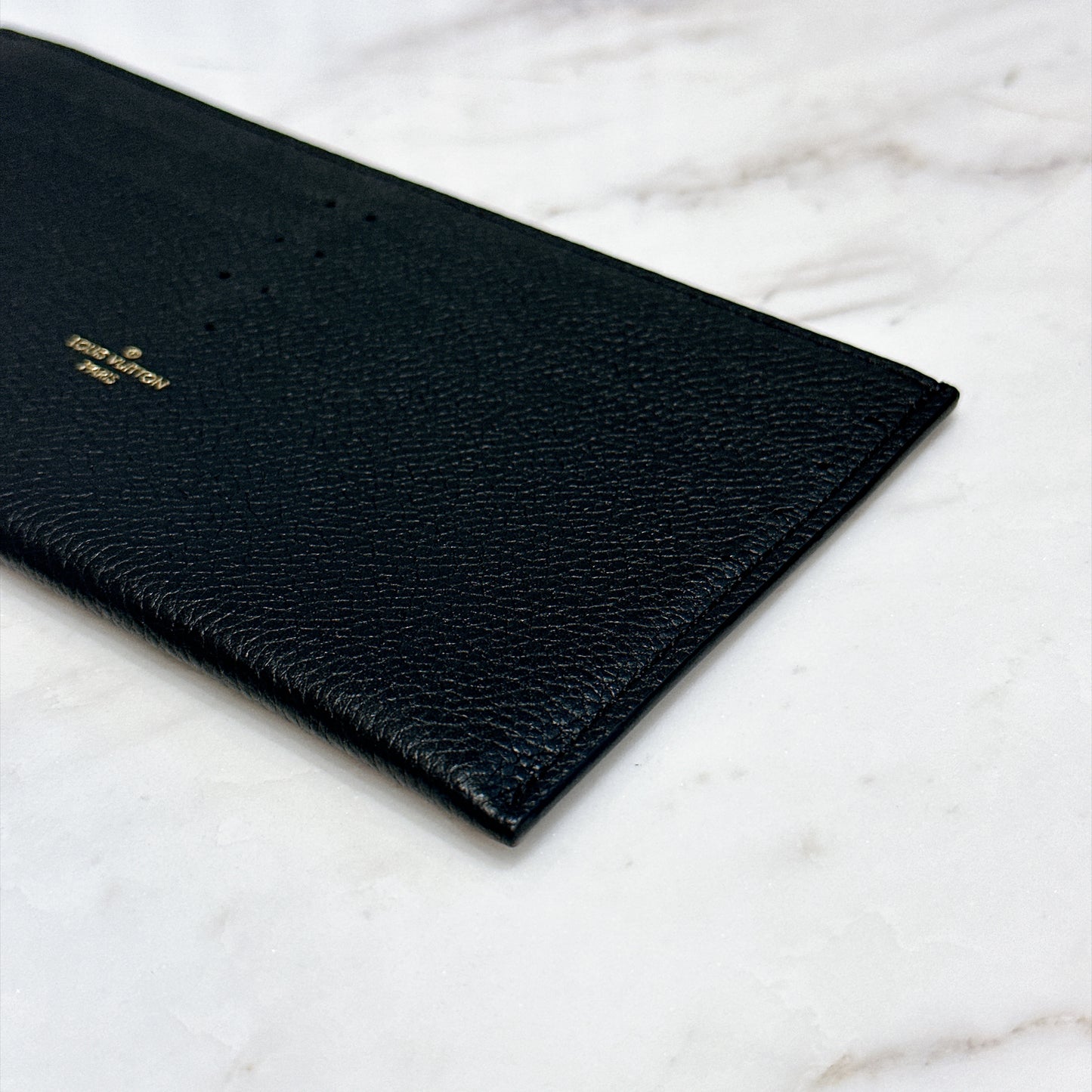 LV Bicolour Felicie Pochette in Black/Creme