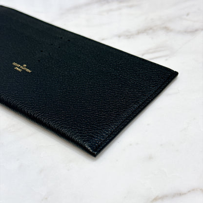LV Bicolour Felicie Pochette in Black/Creme