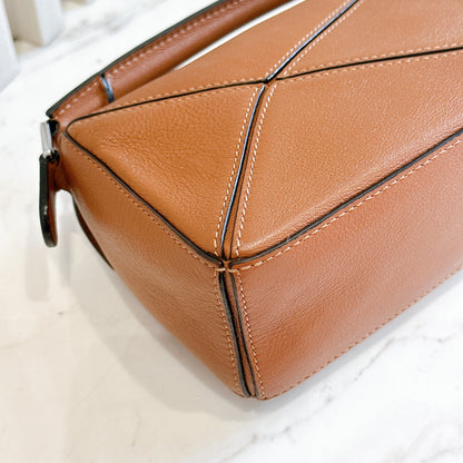 Loewe Mini Puzzle in Tan