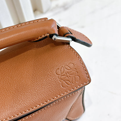 Loewe Mini Puzzle in Tan