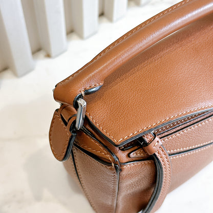 Loewe Mini Puzzle in Tan