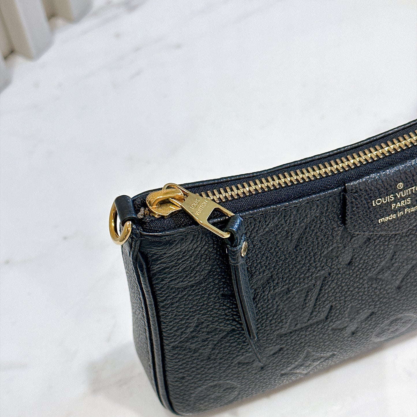 LV Easy Pouch in Black