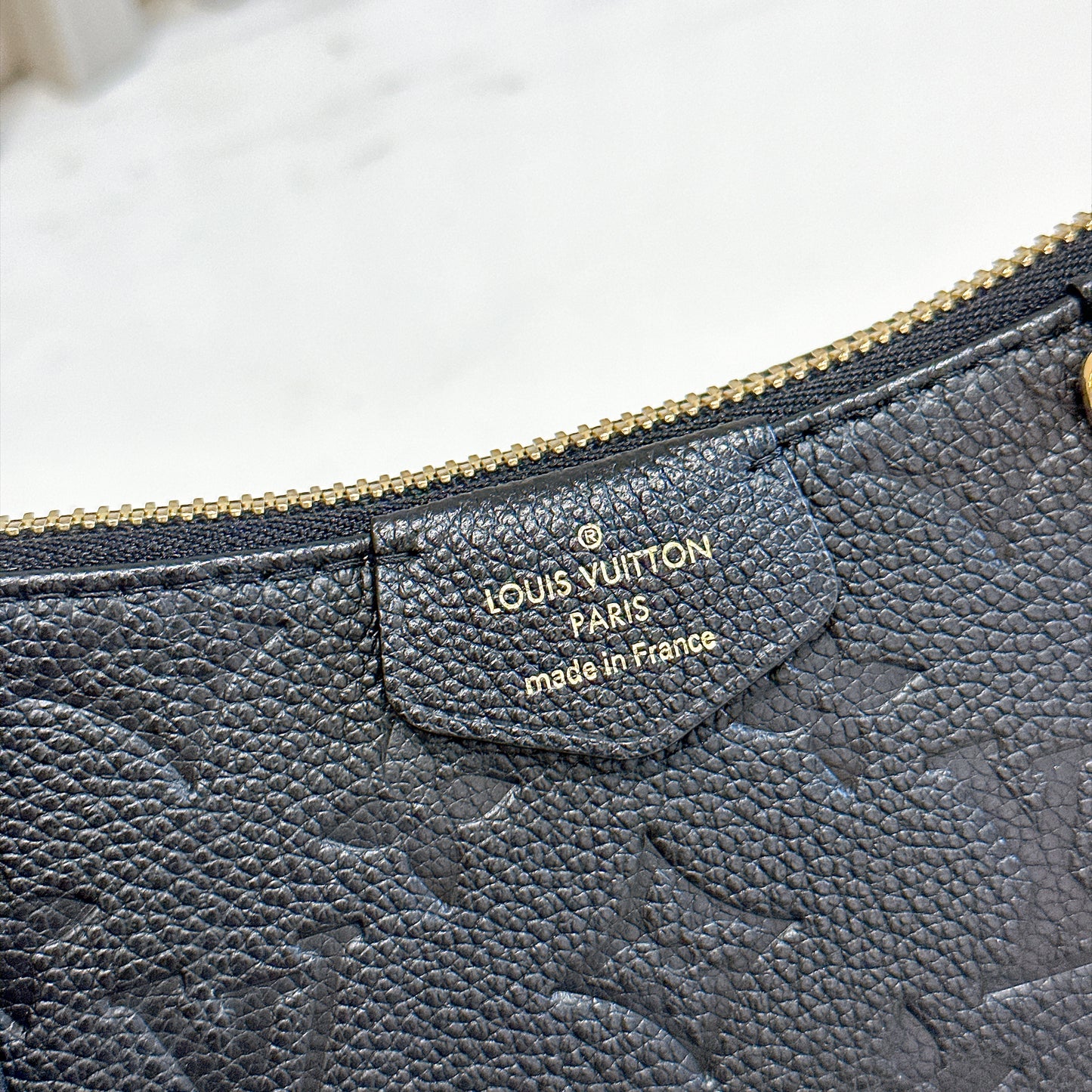 LV Easy Pouch in Black