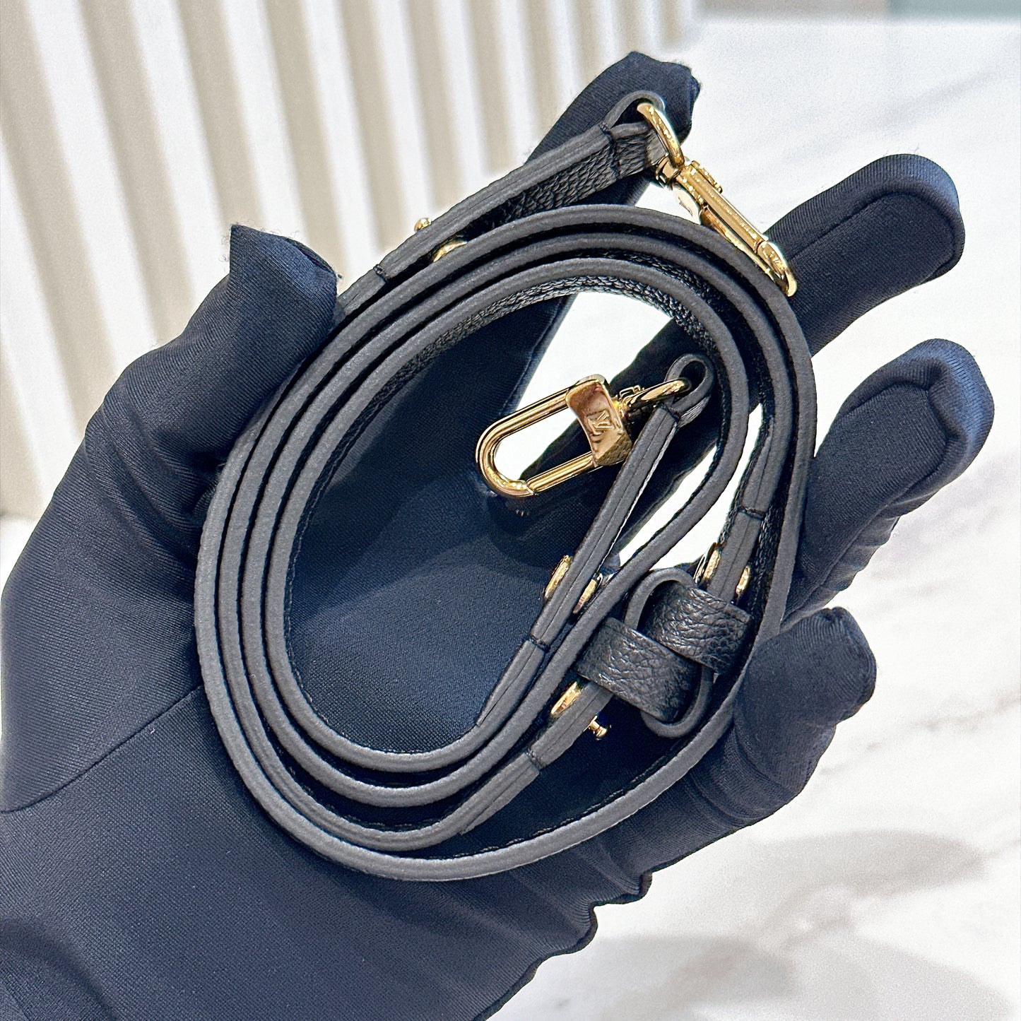 LV Easy Pouch in Black