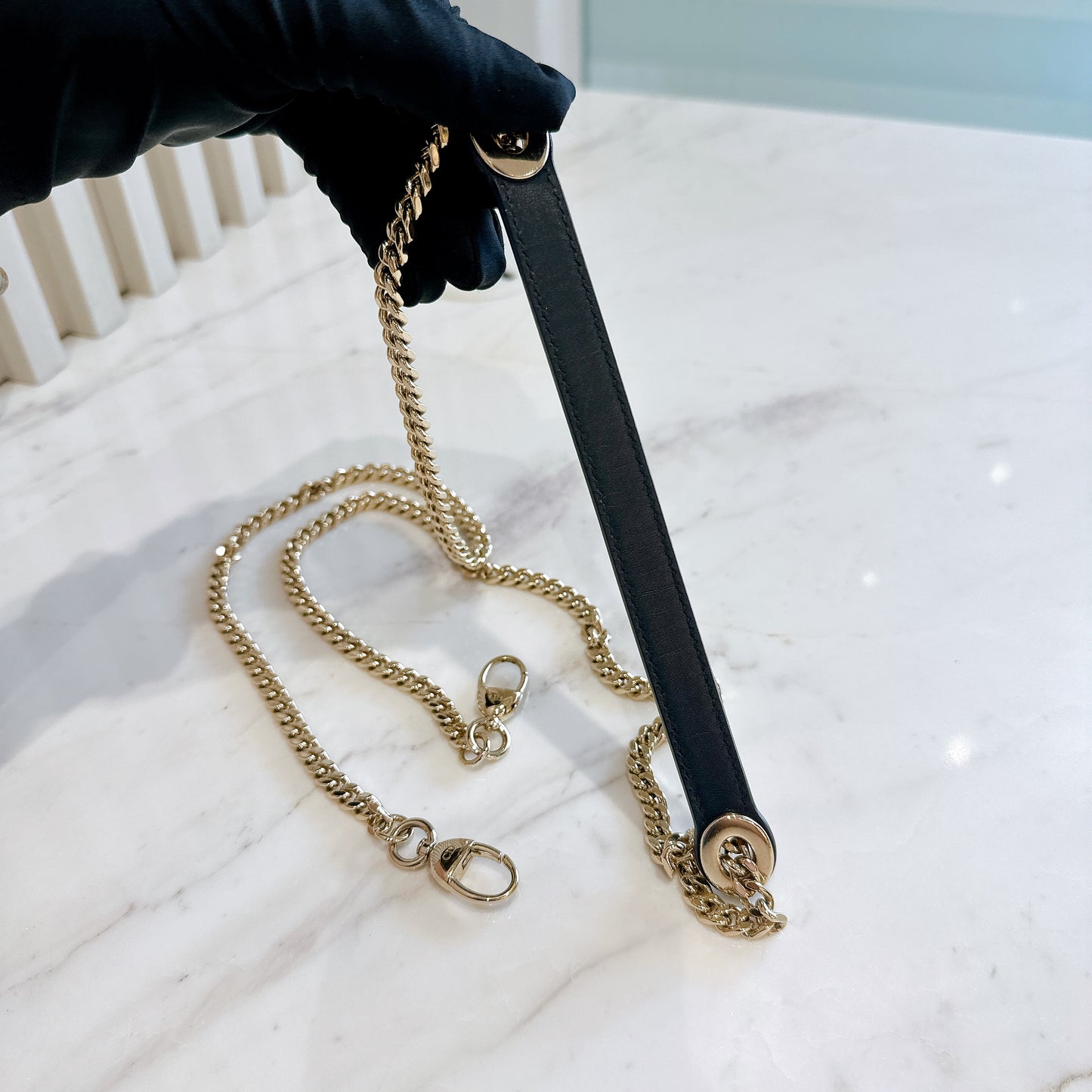 Lady Dior Mini in Blue Velvet