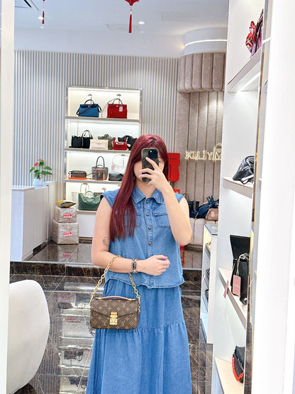 LV Monogram Metis East West