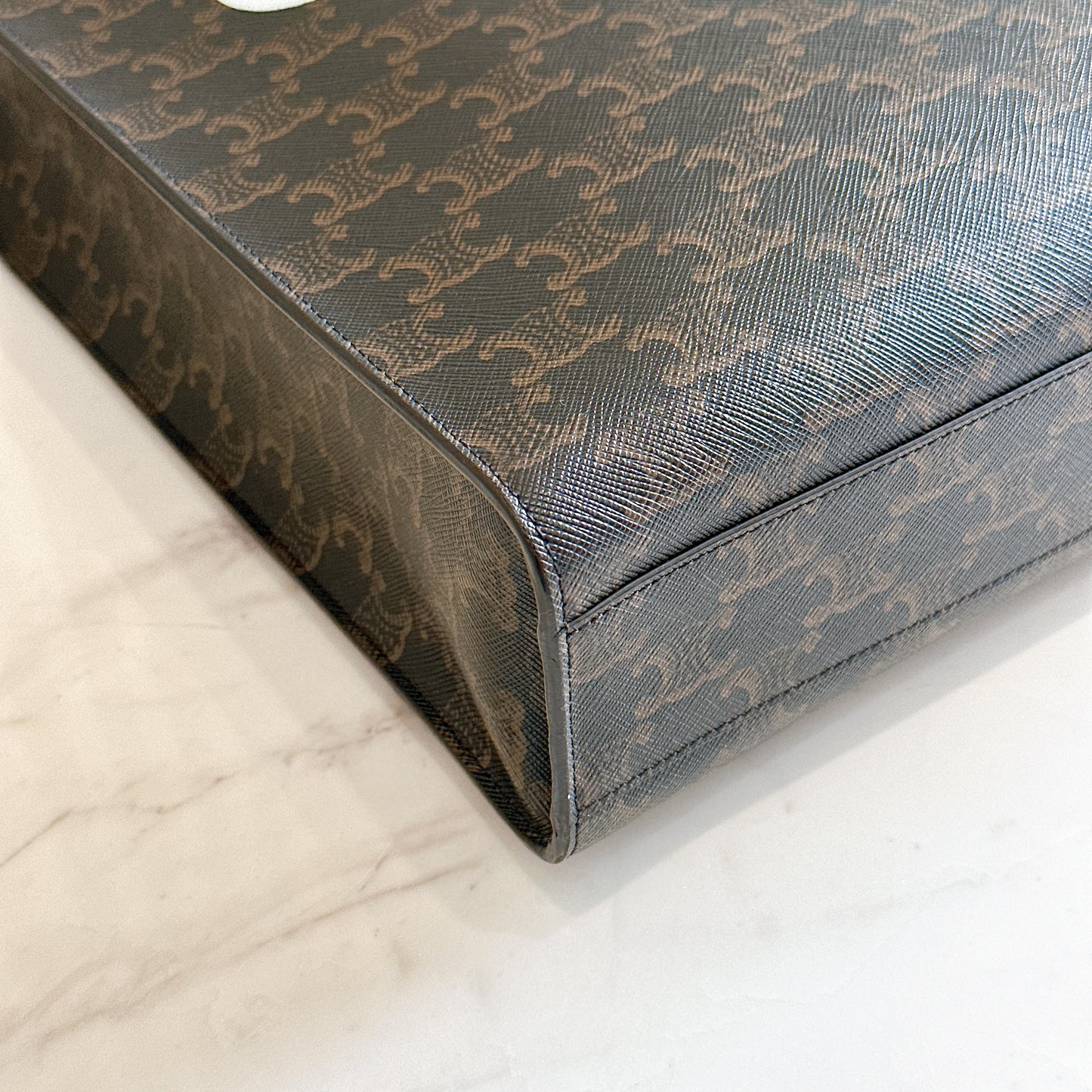 Celine Triomphe Cabas Vertical in Medium