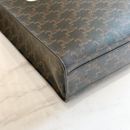 Celine Triomphe Cabas Vertical in Medium