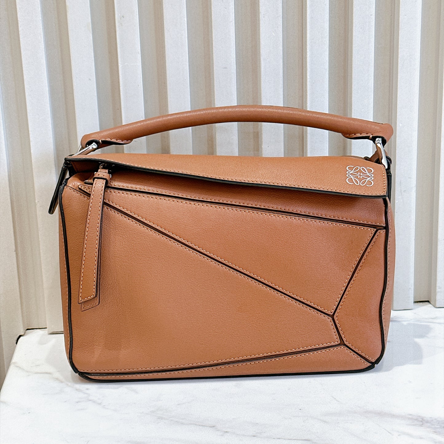 Loewe Small Puzzle in Tan