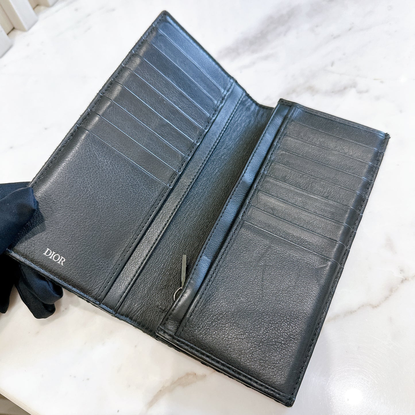 Dior Oblique Long Vertical Wallet