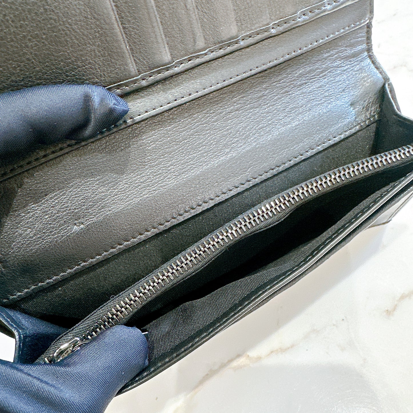 Dior Oblique Long Vertical Wallet