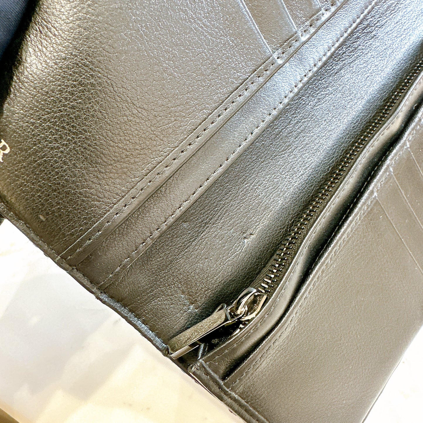 Dior Oblique Long Vertical Wallet