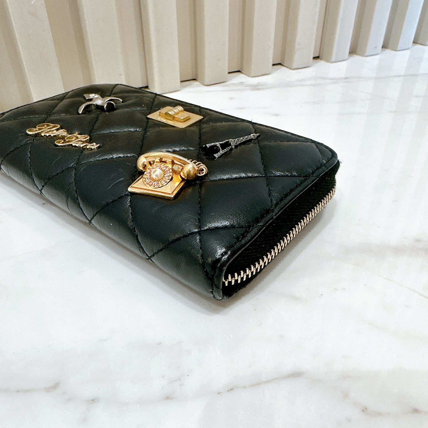 Chanel 2.55 Ziparound Wallet