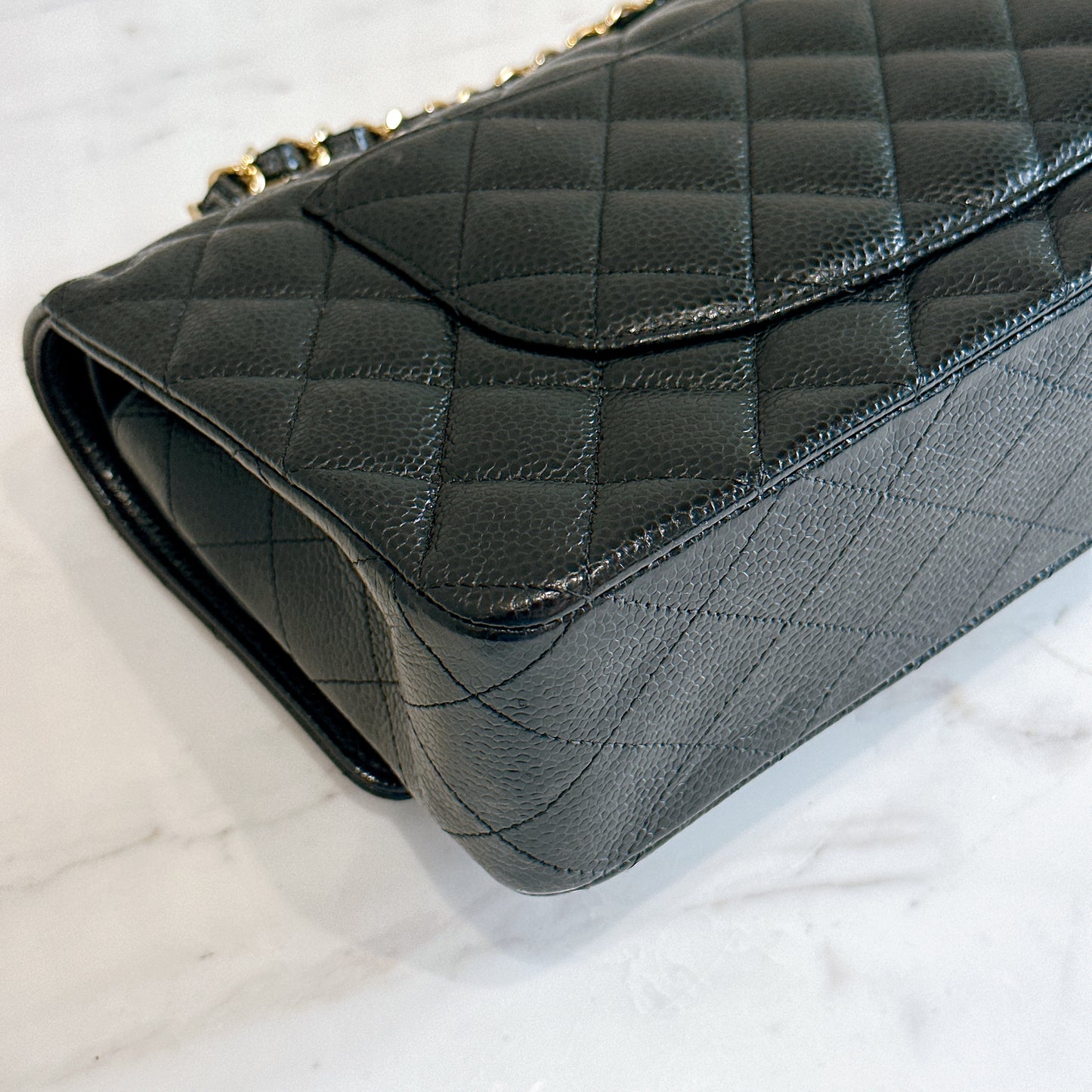 Chanel Classic Flap Medium In Black Caviar GHW