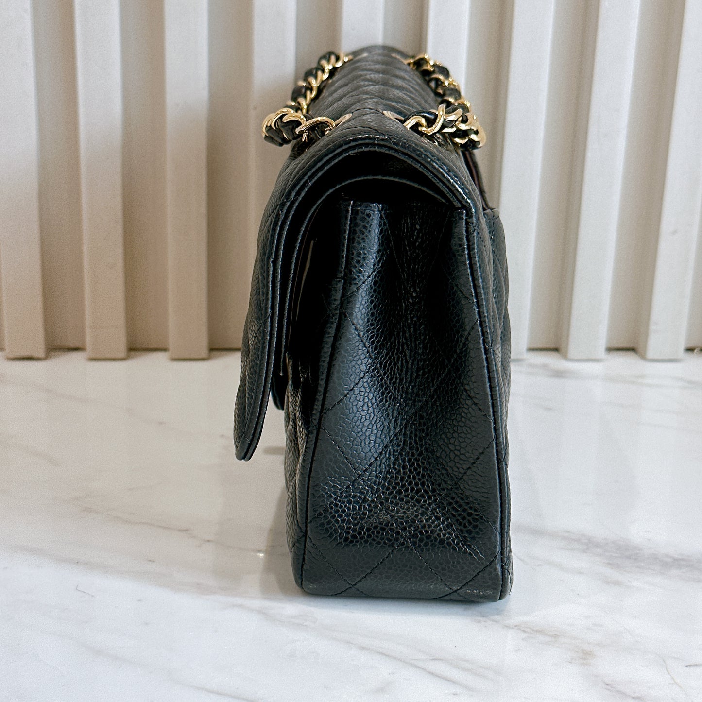 Chanel Classic Flap Medium In Black Caviar GHW