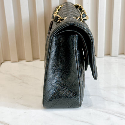 Chanel Classic Flap Medium In Black Caviar GHW