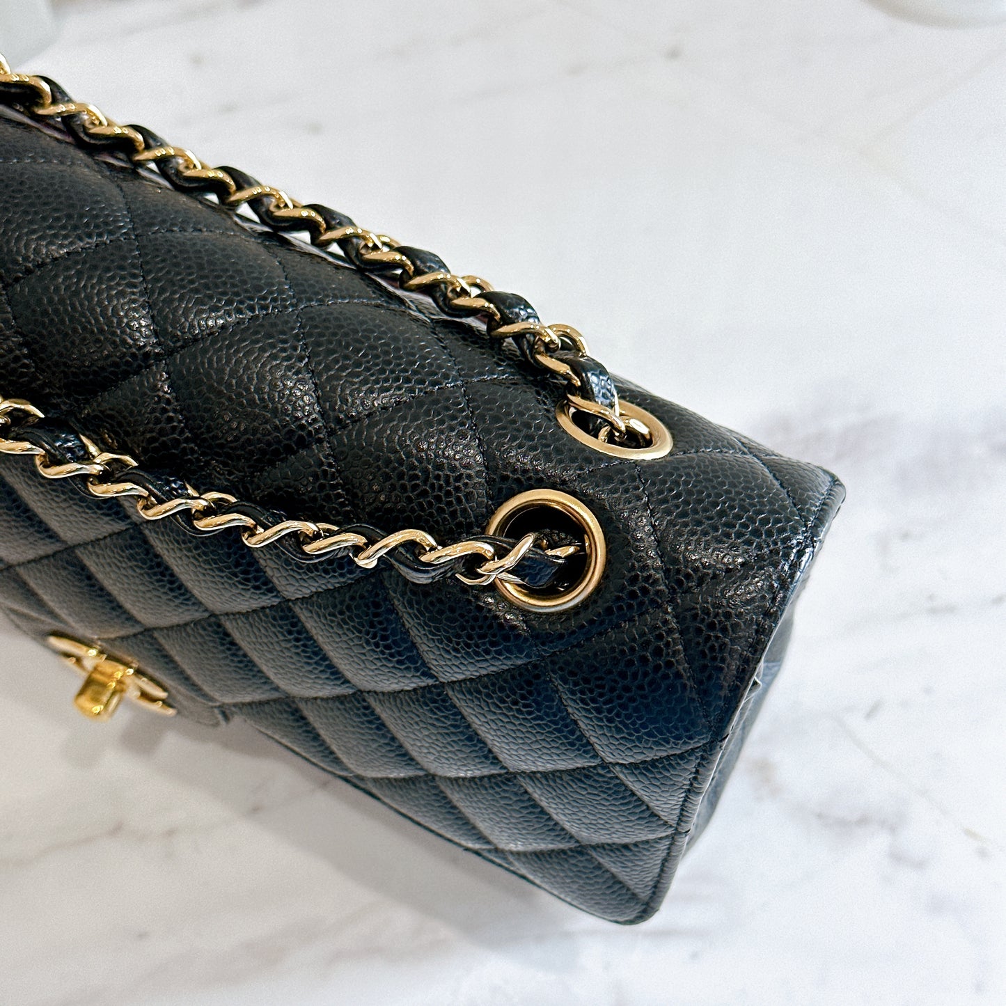Chanel Classic Flap Medium In Black Caviar GHW