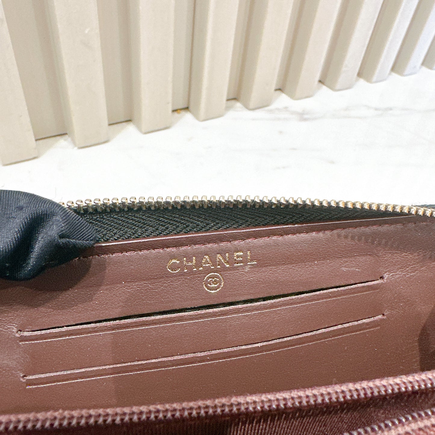 Chanel 2.55 Ziparound Wallet