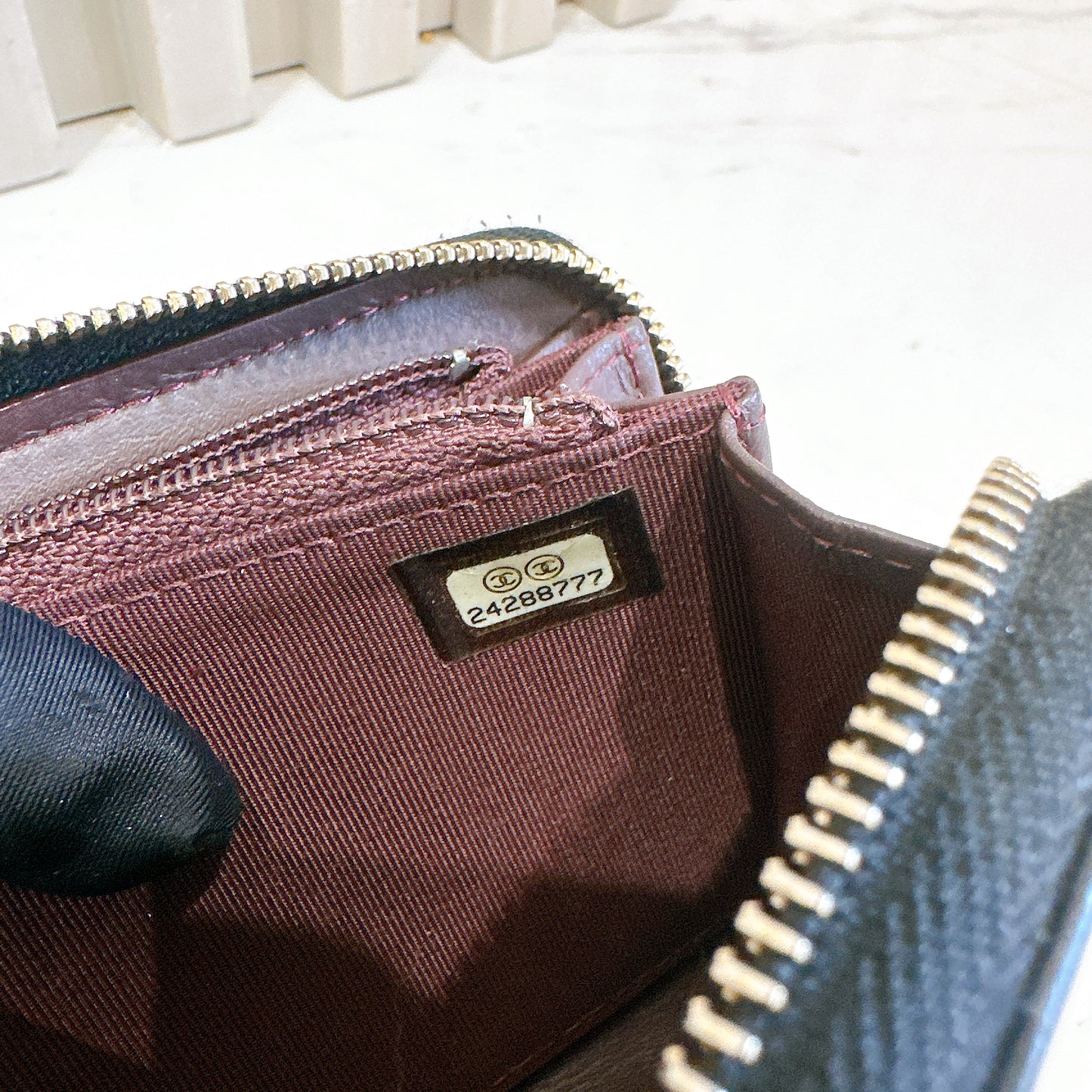 Chanel 2.55 Ziparound Wallet