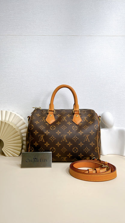 LV Monogram Speedy 25 Bandouliere