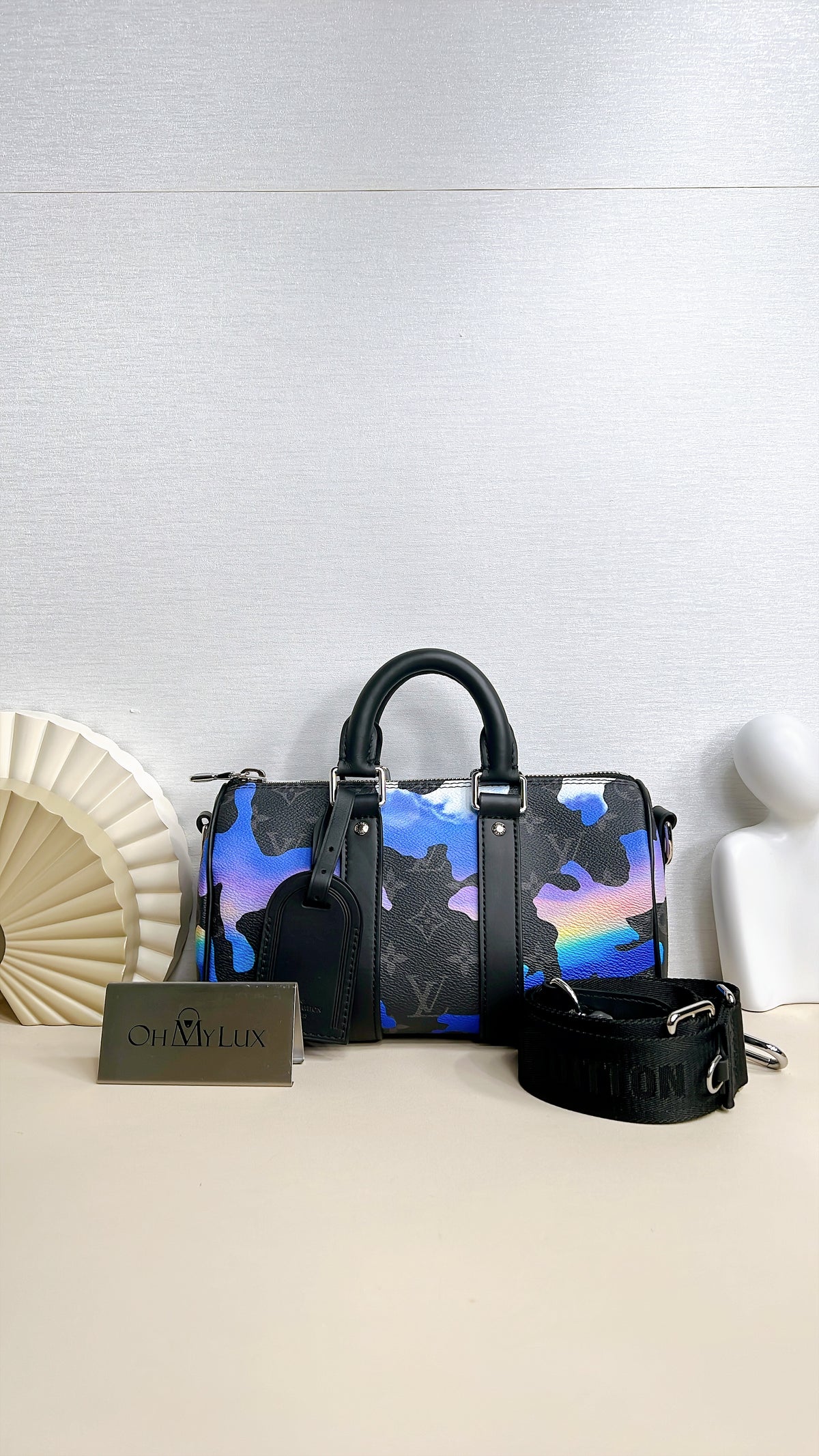 LV Keepall 25 in Monogram Sunrise