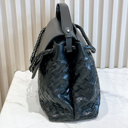 Bottega Veneta Andiamo Messenger in Black