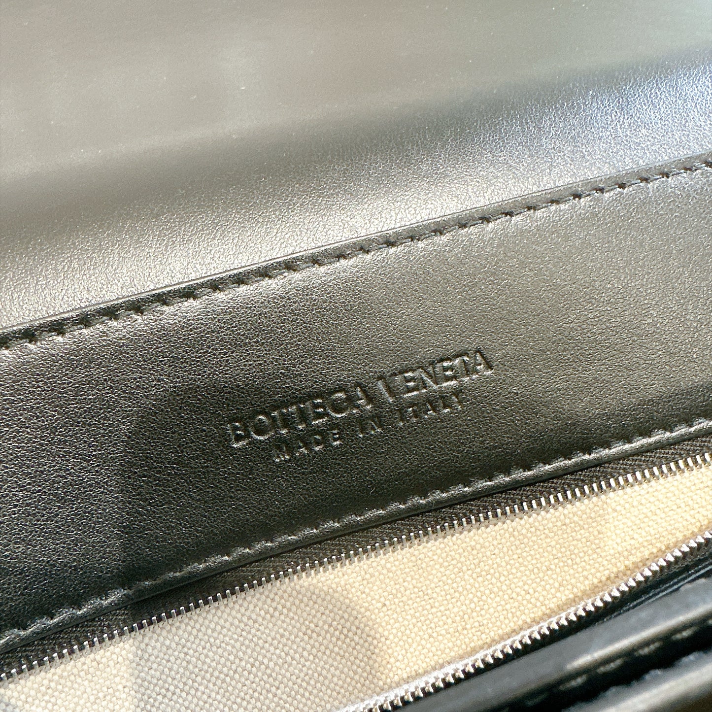 Bottega Veneta Andiamo Messenger in Black