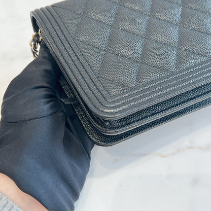 Chanel Boy WOC in Black GHW