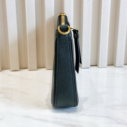 LV Easy Pouch in Black Empreinte