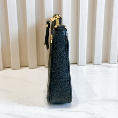 LV Easy Pouch in Black Empreinte