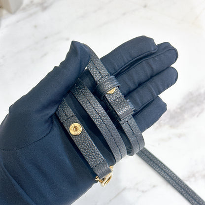 LV Easy Pouch in Black Empreinte