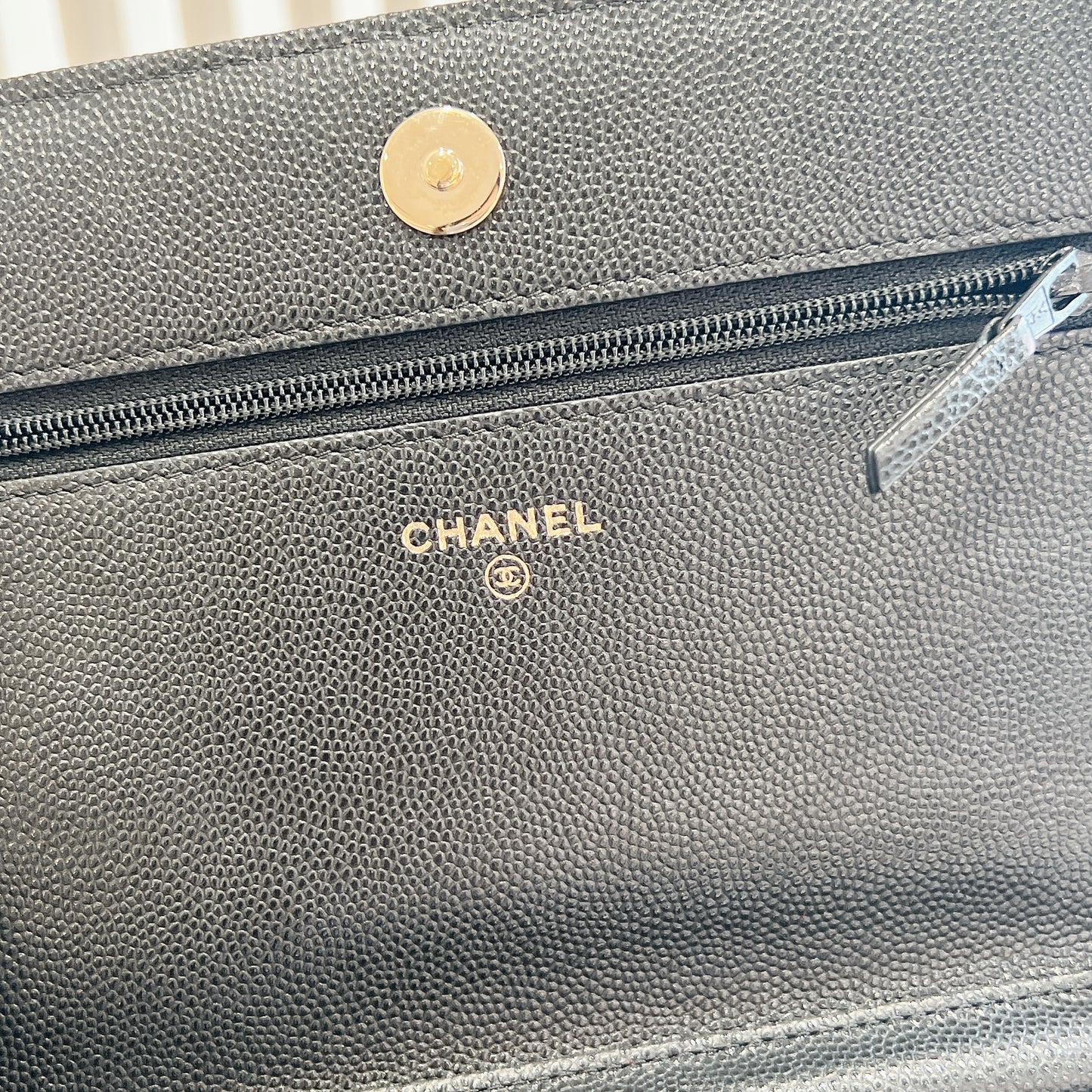 Chanel Boy WOC in Black GHW