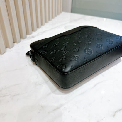 LV Trio Messenger Bag in Monogram Shadow Leather