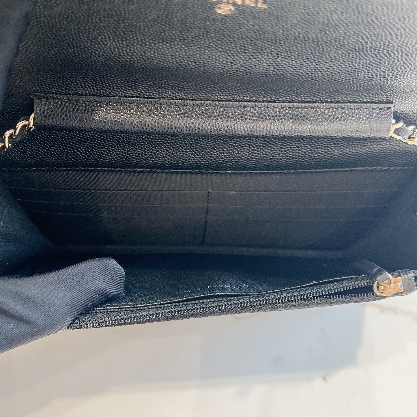 Chanel Boy WOC in Black GHW