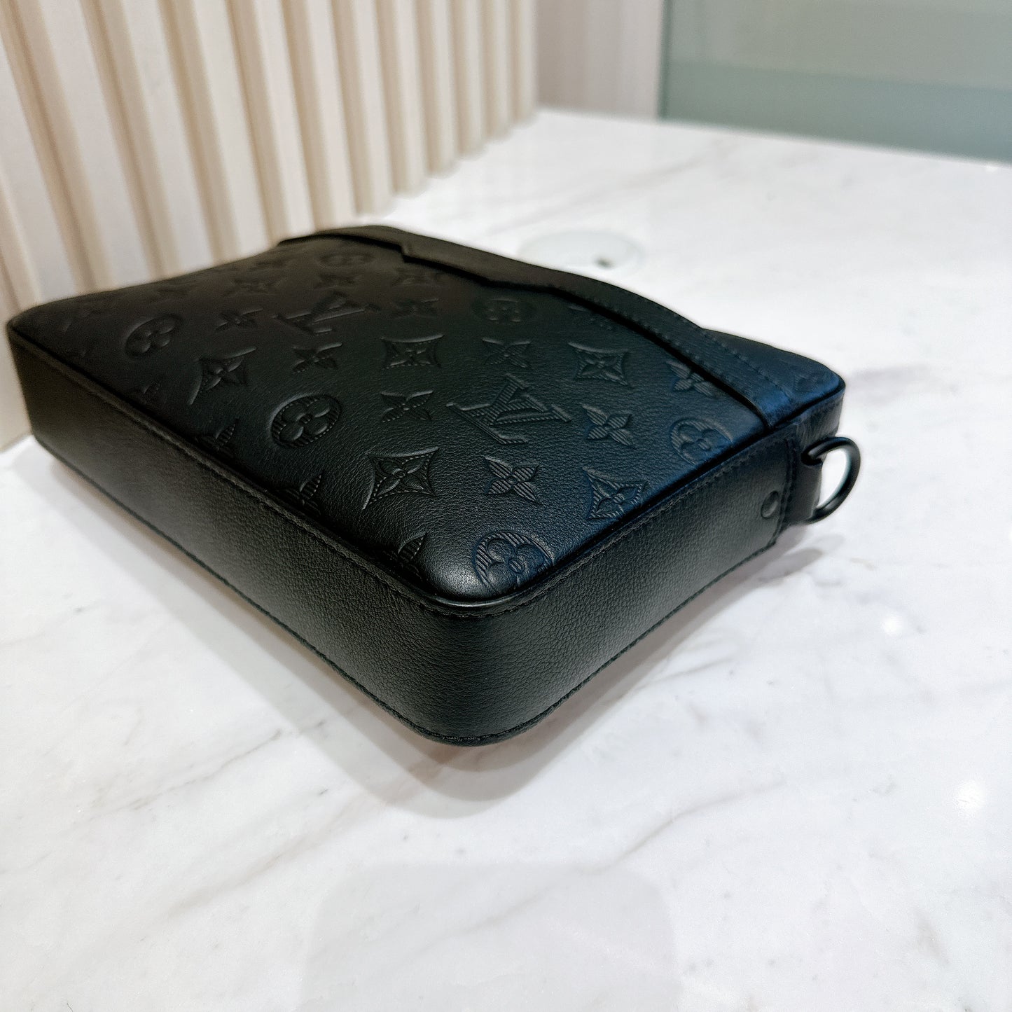 LV Trio Messenger Bag in Monogram Shadow Leather