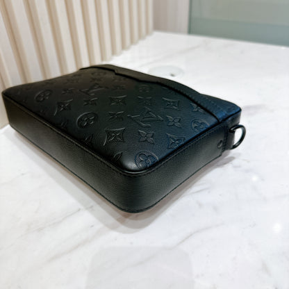 LV Trio Messenger Bag in Monogram Shadow Leather