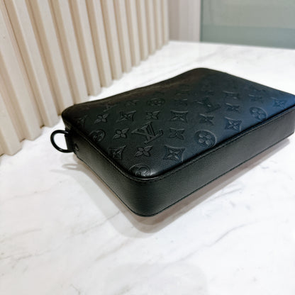 LV Trio Messenger Bag in Monogram Shadow Leather