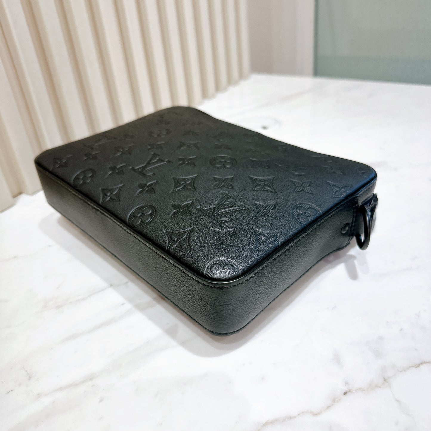 LV Trio Messenger Bag in Monogram Shadow Leather